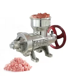 Kalsi No. 128 Fully Stainless Steel Meat Mincer for Kebab Making, 30kg/hr, Required Motor 3 HP